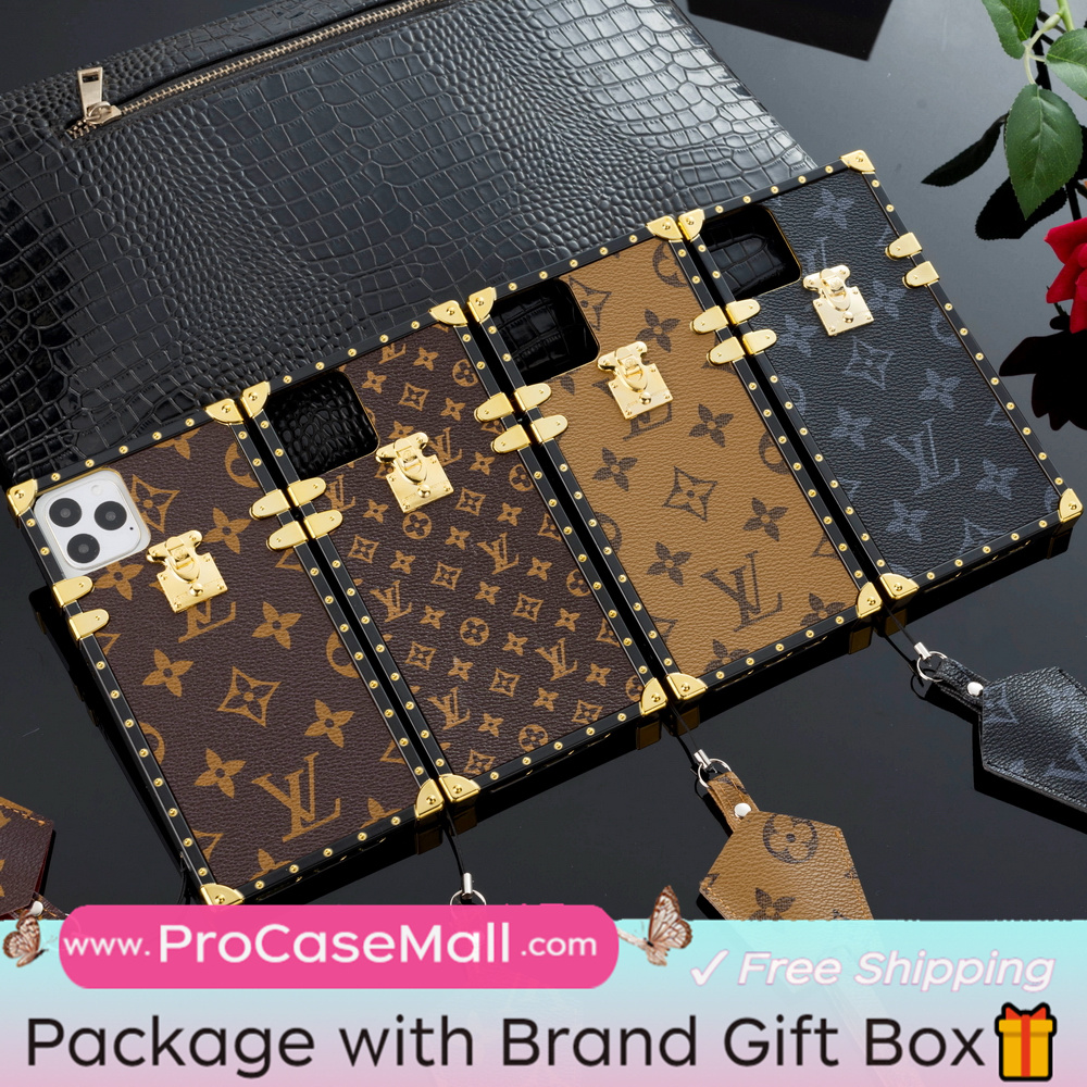 Classic Louis Vuitton Catwalk Crossbody Style Samsung Galaxy Cover Apple iPhone Cnvas Trunk Case