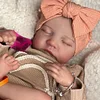 Silicone Realistic Newborn Baby Dolls Girl Toy 18 inch For Gift