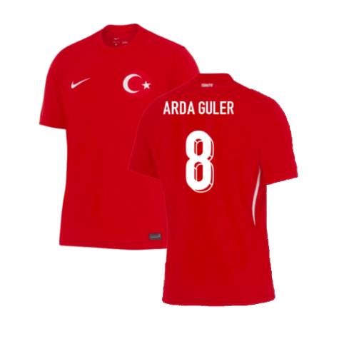 Türkei Arda Güler 8 Away Trikot EM 2024