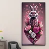 >SALE<5D DIY Full Round Drill Diamond Painting Rabbit Kit Home Decoration Art Craft
