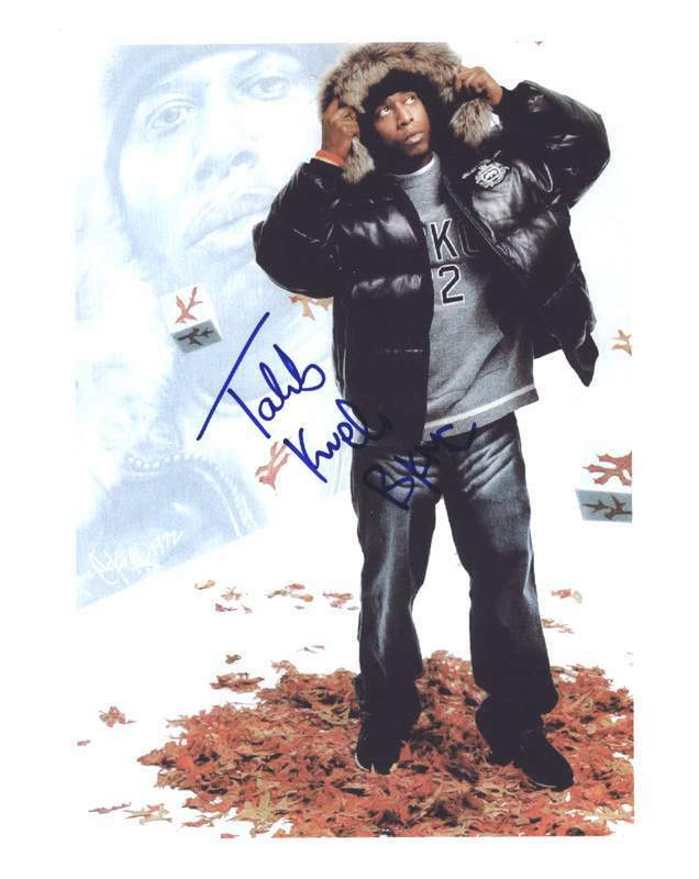 Talib Kweli authentic signed rap 8x10 Photo Poster painting W/Certificate Autographed (A1153)