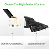 SCITOO Side View Mirror Driver Side Door Mirror fit for 2011-2015 for Kia Sorento Black Power Heated Turn Signal Manual Folding Power Adjustment