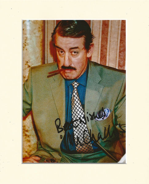 JOHN CHALLIS BOYCIE ONLY FOOLS AND HORSES PP 8x10 MOUNTED SIGNED AUTOGRAPH Photo Poster painting