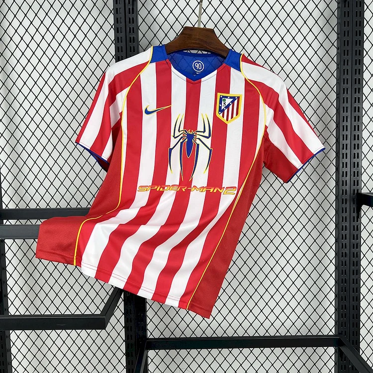 Atletico Madrid Retro Home Trikot 2004-2005