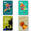 4PCS Encouraging You To Move Forward - Vintage Metal Signs Set - 20*30cm/30*40cm
