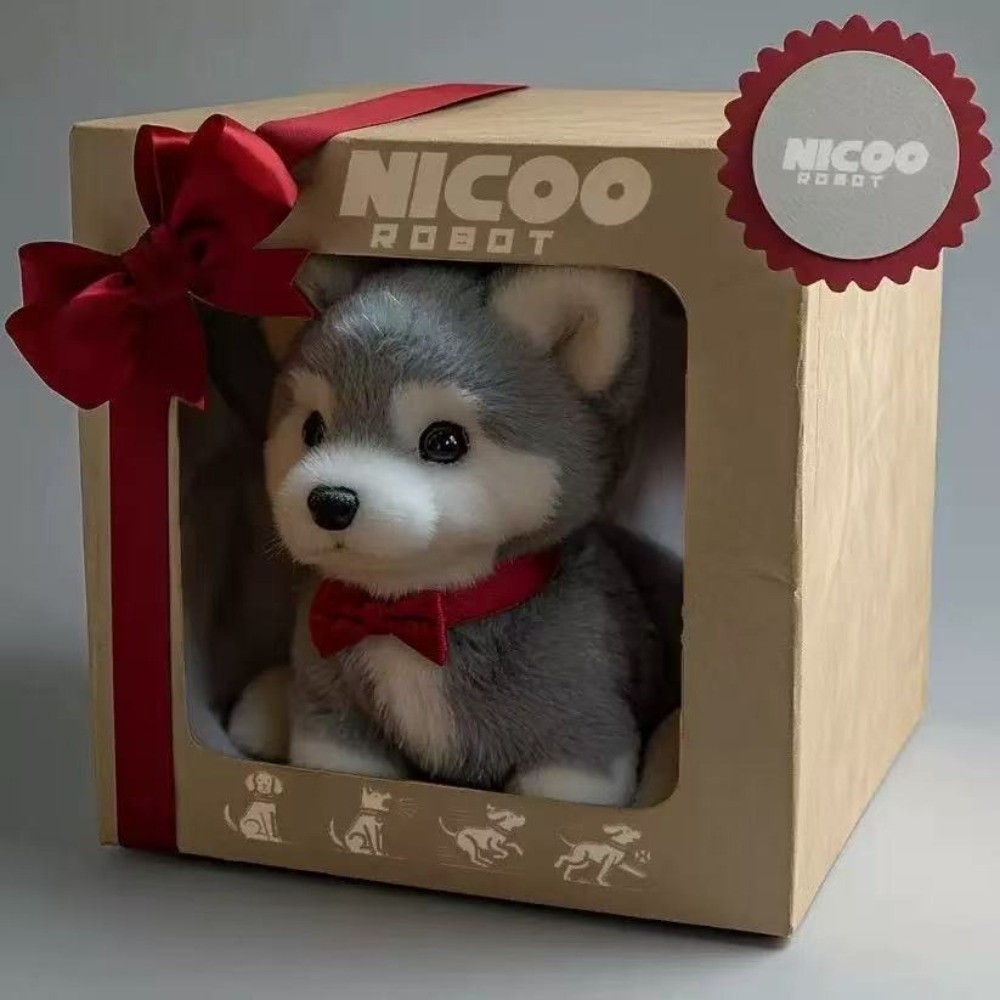 Tegooe Interactive Plush Robot Puppy Toy - Walking