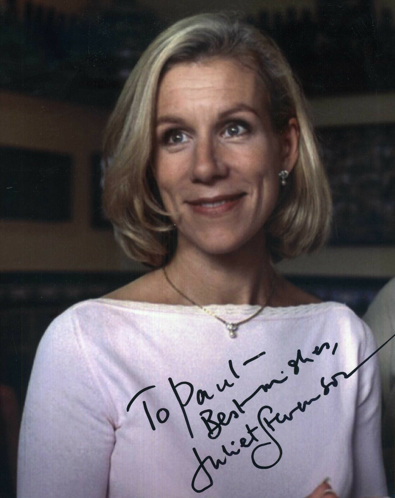 JULIET STEVENSON Signed Photo Poster paintinggraph - TV & Film Star Actress - preprint