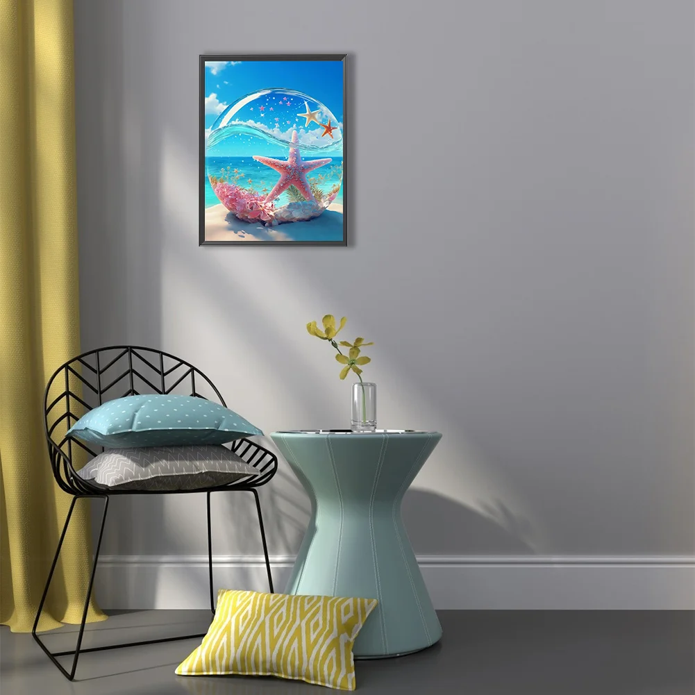 Diamond Painting - Full Round Drill - Beach(30*40cm)