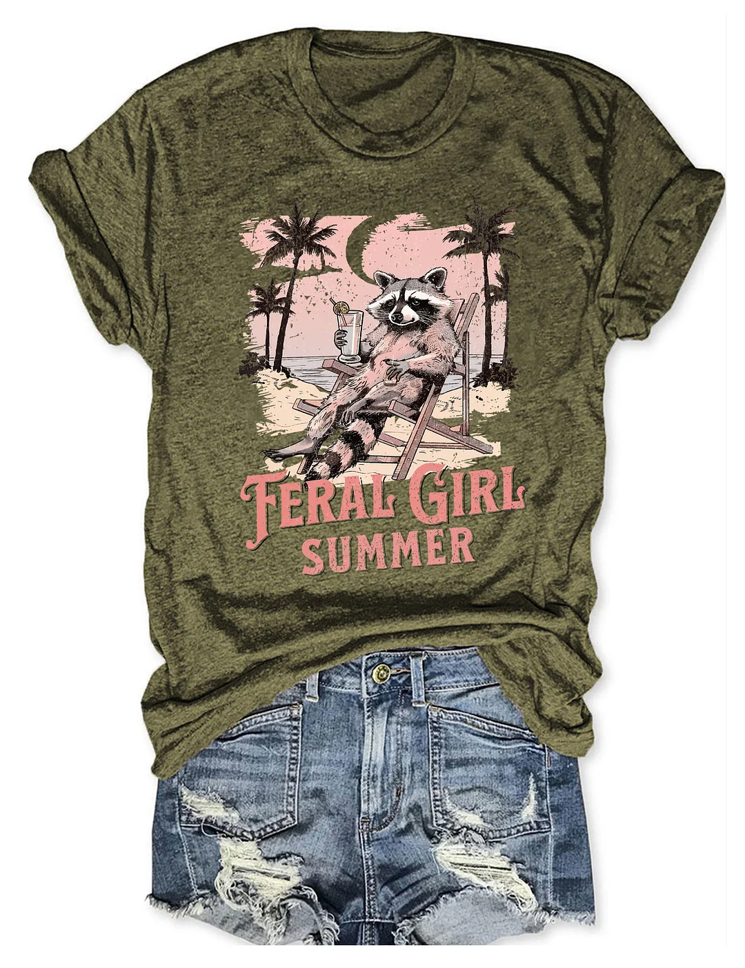 Feral Girl Summer T-Shirt