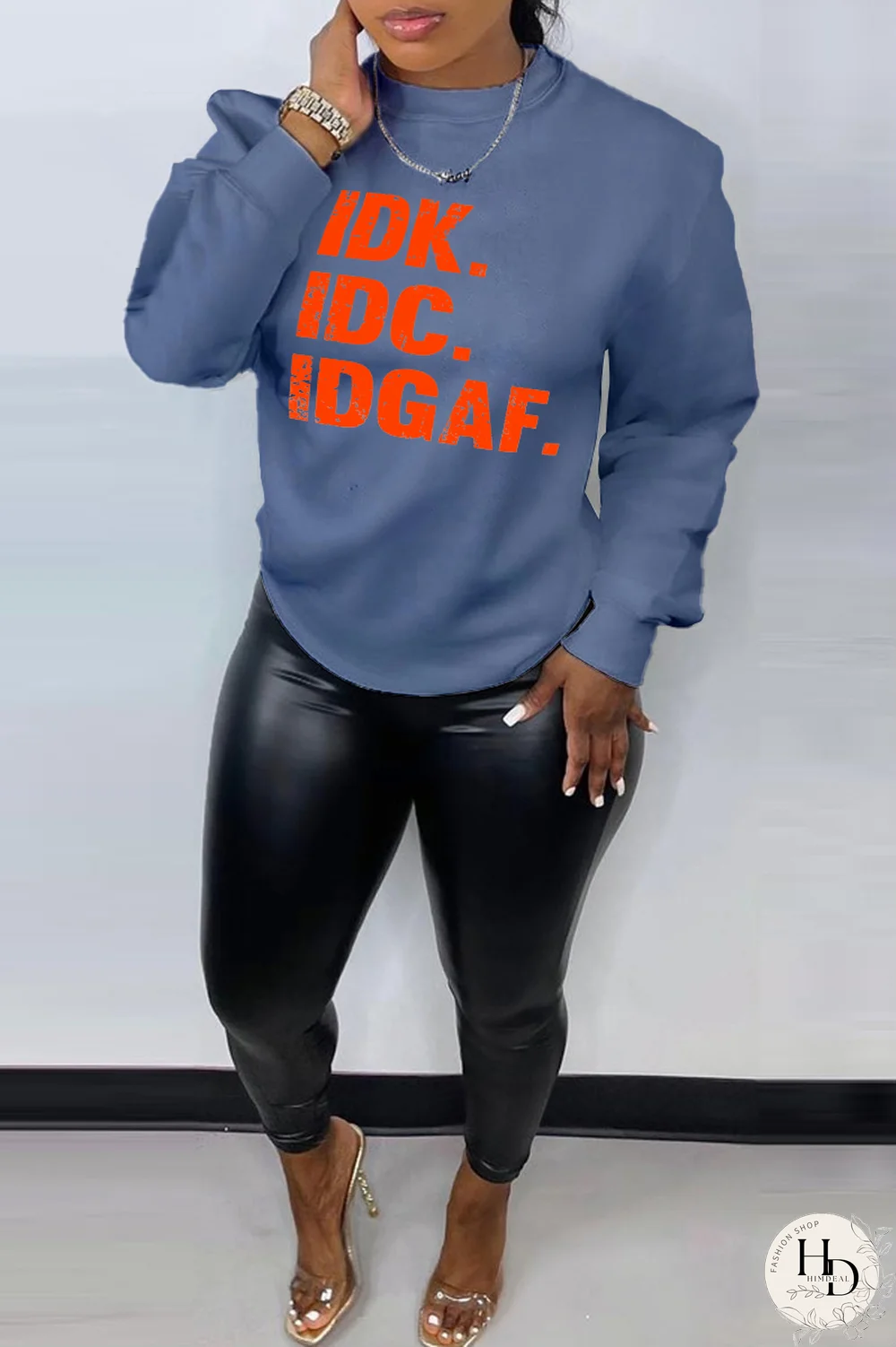 Yellow Casual Street Print Letter O Neck Tops