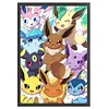 Pok&eacute;mon-11CT Stamped Cross Stitch 40*60cm/15.75*23.62in(Big Size)