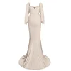 Maternity Sexy Strapless Dresses Photography Props Dress