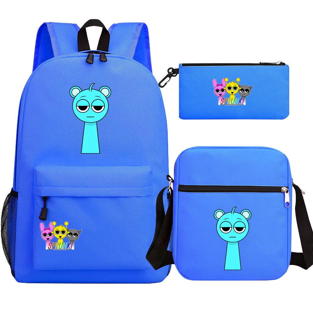 Mayoulove Sprunki Backpack Lightweight Water-Resistant Spacious Design for School-Mayoulove