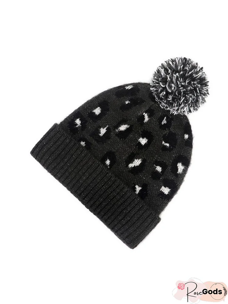 Winter Knit Beanie Hat