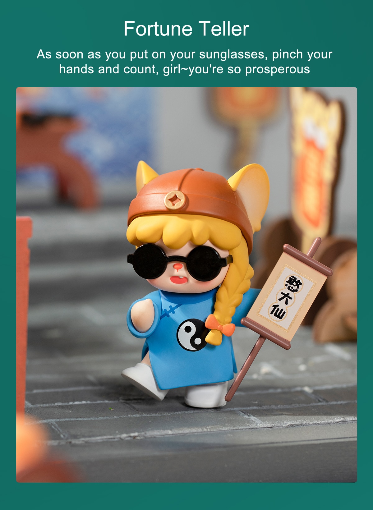 Rolife Blind Box Figure Surprise Dolls - HANHAN NAI Martial Arts Fairy