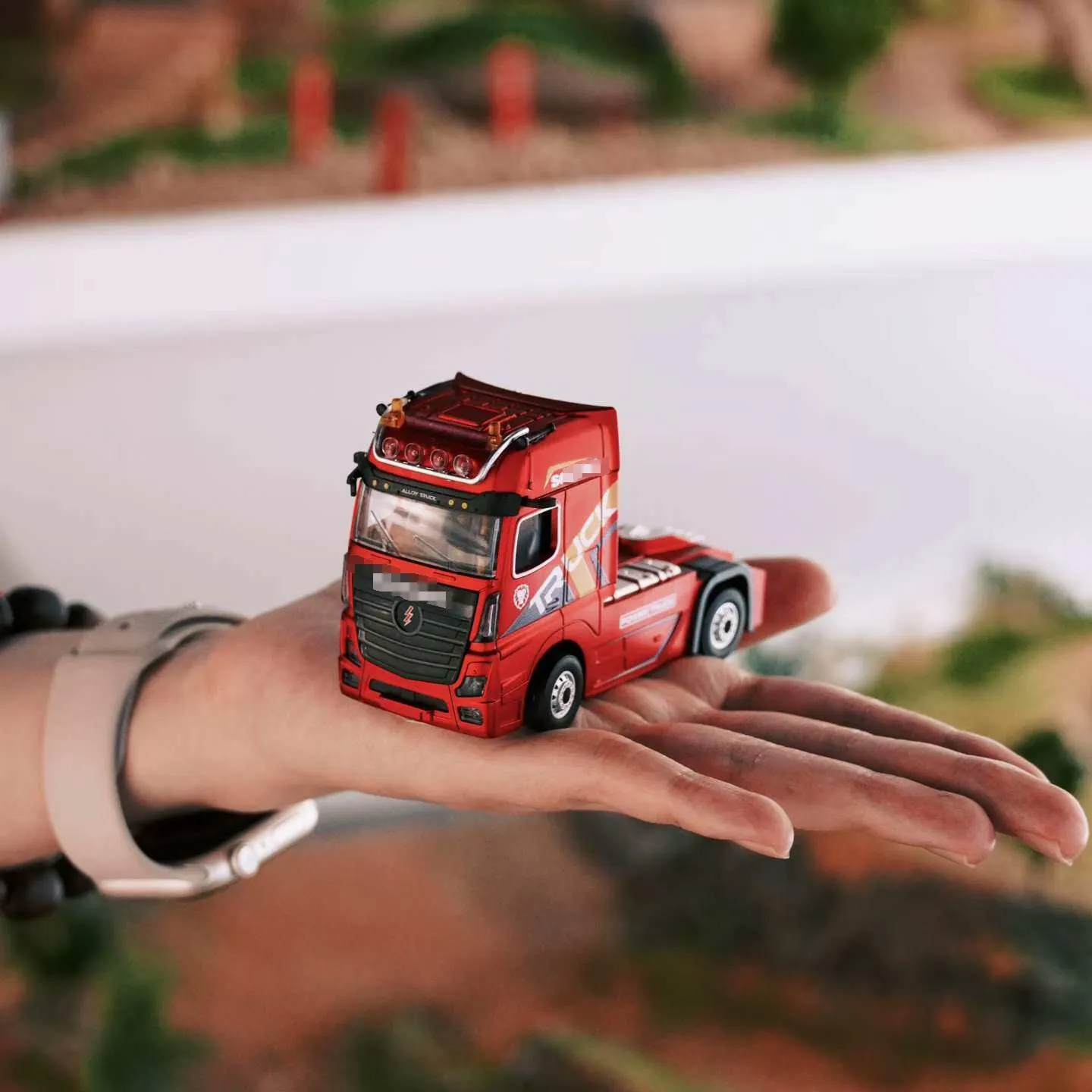 WLTOYS 6408 1/64 4WD RC Container Truck
