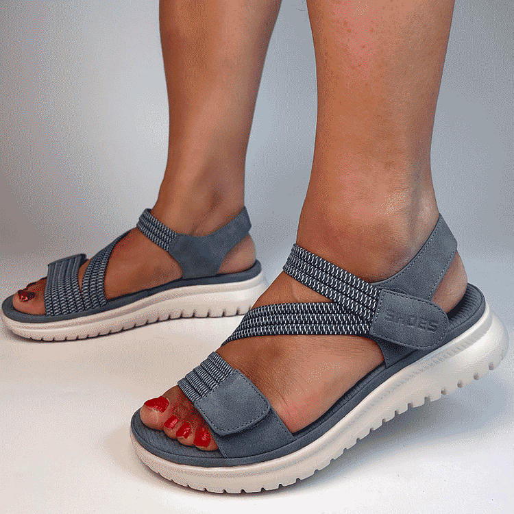 sale\ blue  UK4/37-UK8/42\Apricot	UK8/42\Hiking Sandals for Women Comfortable Walking Sport Sandals shopify Stunahome.com