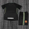 1998-1999 Retro Manchester United Third Away Football Shirt 1:1 Thai Quality Kids Size