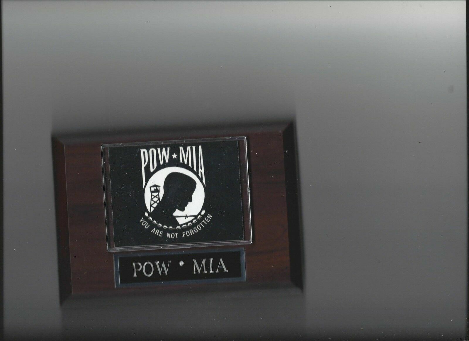 POW MIA Photo Poster painting PLAQUE MILITARY US USA