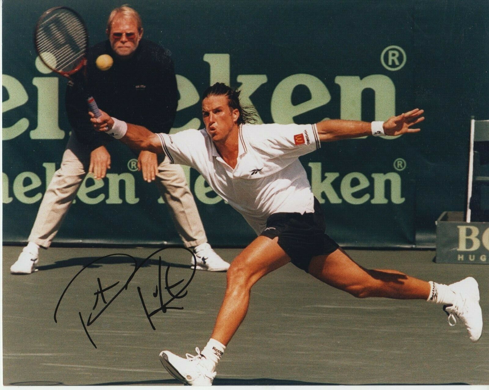 Patrick Rafter #4 8x10 Signed Photo Poster painting w/ COA Tennis-Men -