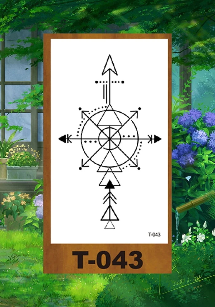 Drop Shipping Small Temporary Tattoo Stickers Solar System Animal Panda Deer Girl Kid Arm Buttock Abdomen Neck Ankles Art Tatoo