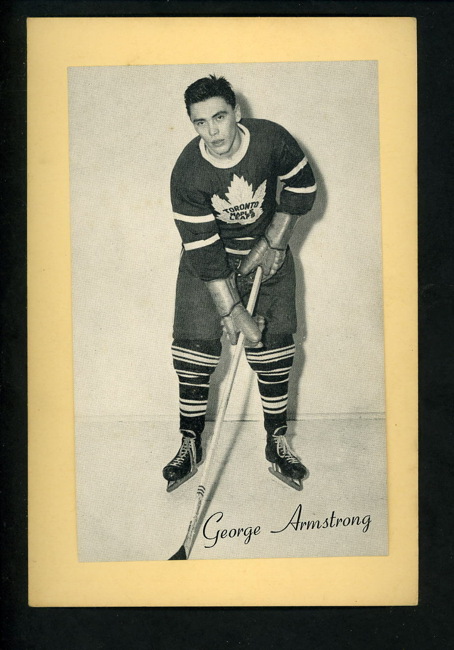 # 373 A George Armstrong 1944-63 Beehive Group 2 Photo Poster paintings Toronto Maple Leafs