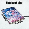 (US Local)Special Shaped Crystal Apple 50 Pages Diamond Painting Notebook for Beginners