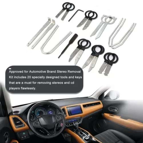 Dronehint Car Trim Removal Tool Auto Parts Car Radio Audio Extraction Key Installation Kit (For: GMC) Parts