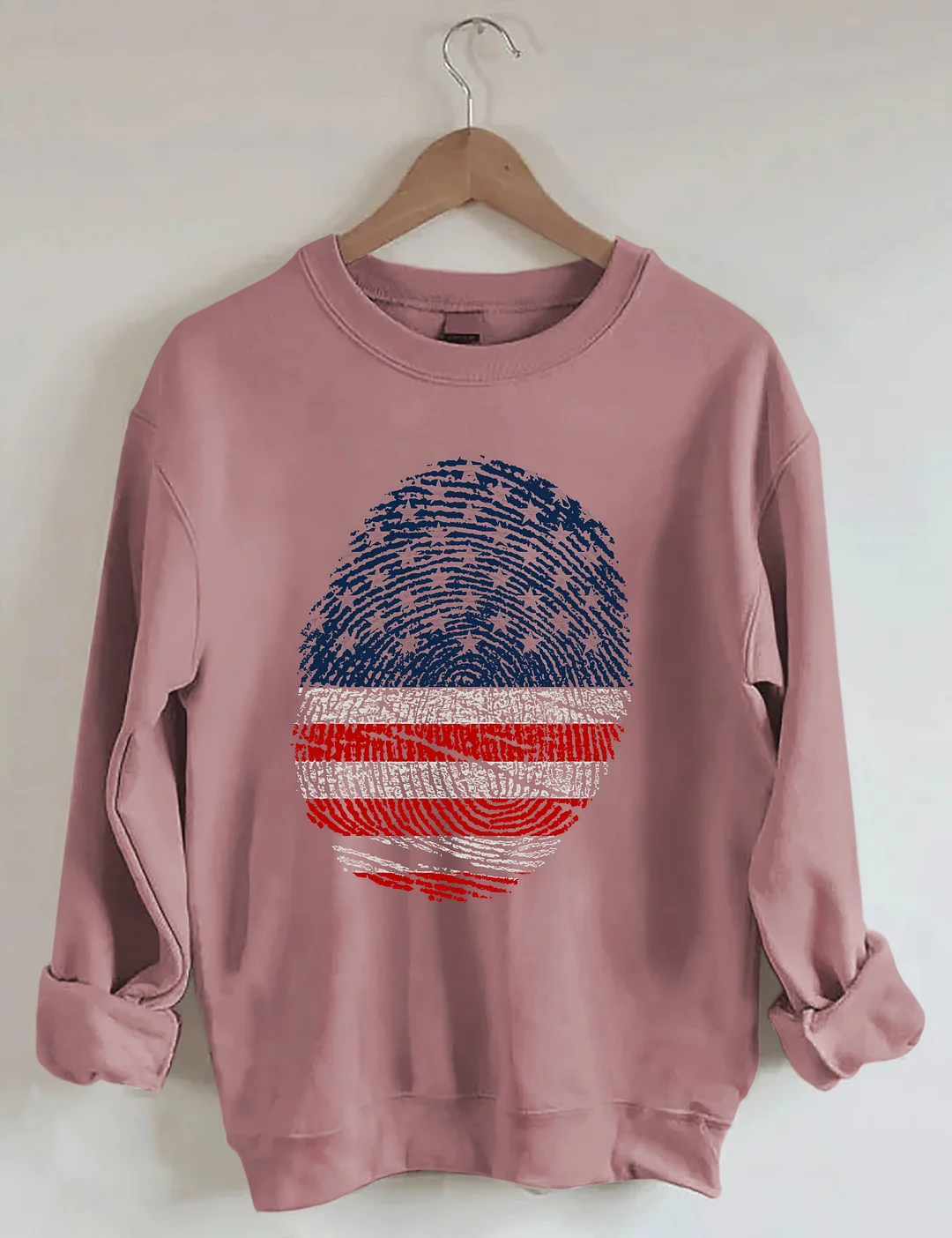 Fingerprint Flag Sweatshirt