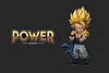 WCF Scale Gogeta - Dragon Ball Statue - Power Studio