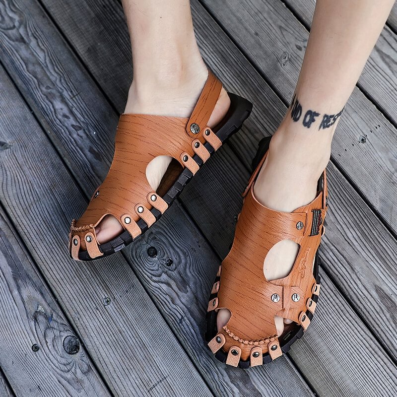 Men's Closed Toe DualPurpose Sandals