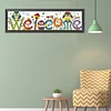 Welcome Owl-11CT Counted Cross Stitch Kit(73*22cm)
