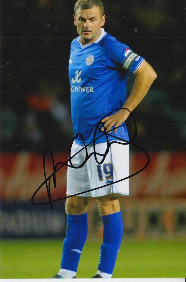 LEICESTER CITY HAND SIGNED RICHIE WELLENS 6X4 Photo Poster painting 4.