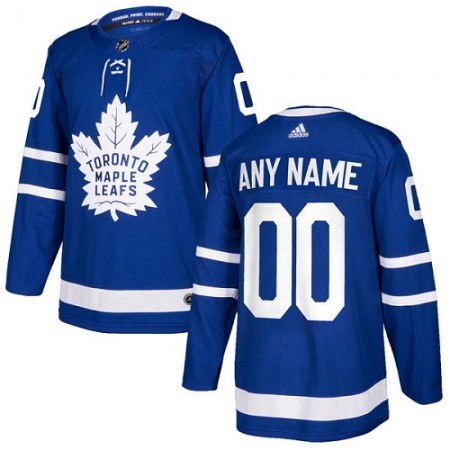 Men's  Toronto Maple Leafs Personalized Authentic Royal Blue Home Stitched NHL Jersey