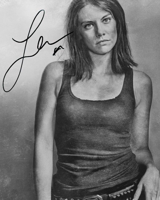 Lauren Cohan - The Walking Dead Autograph Signed Photo Poster painting Print