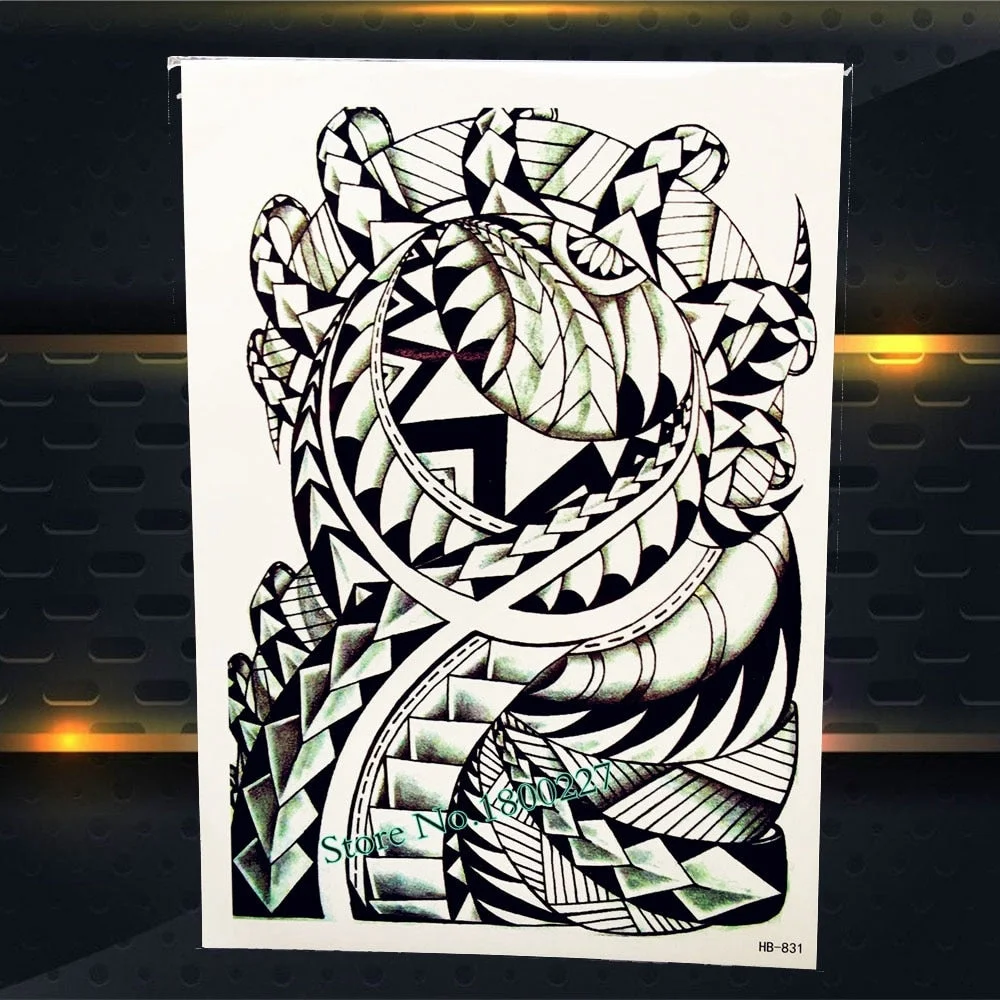 New Greek Mythology Centaur Temporary Tattoo Sagittarius Design Arm Tatoo For Men Women Body Art Fake Waterproof Tattoo Stickers