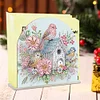 Diamond Painting Acrylic Birds Napkin Holder Set Home Decor