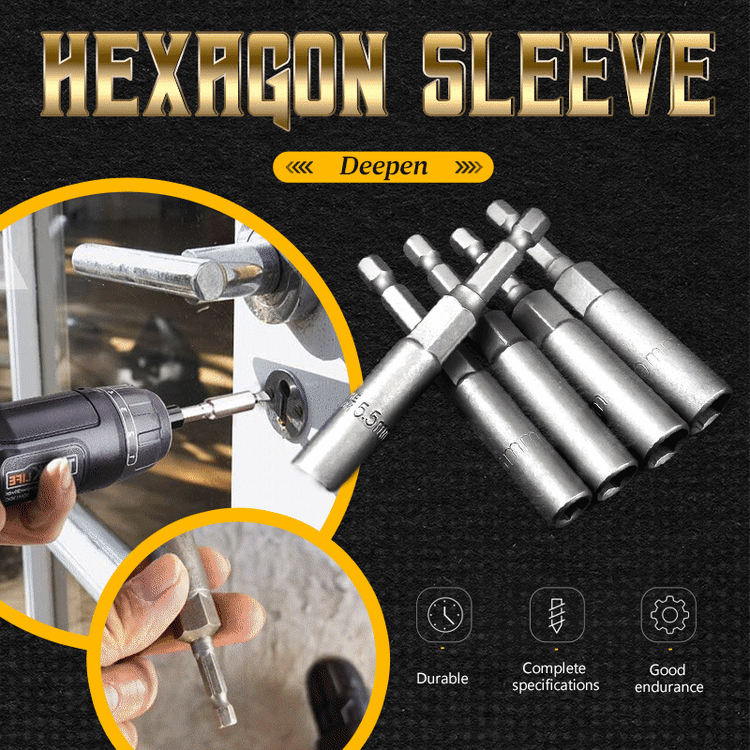 Hot Sale Deepen Hexagon Sleeve