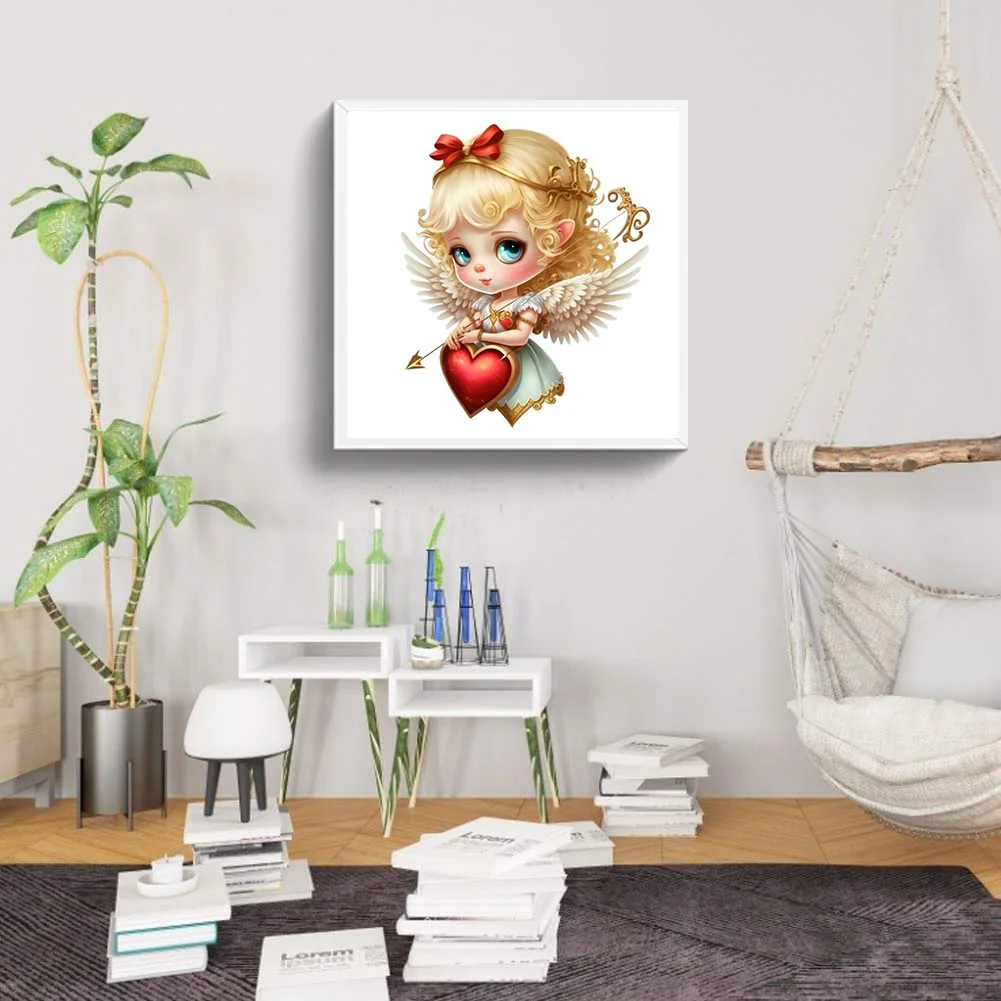 Full Round Diamond Painting 30*30cm - Little Angel