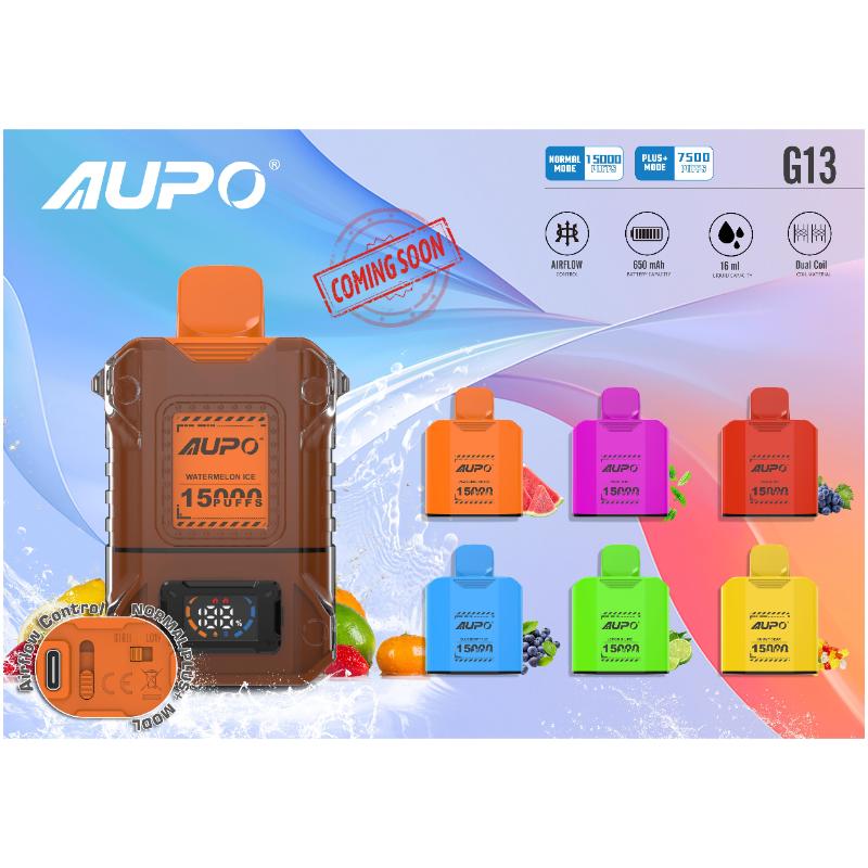 AUPO G13 15000 Puffs Disposable Vape Wholesale AUPO CTYVape