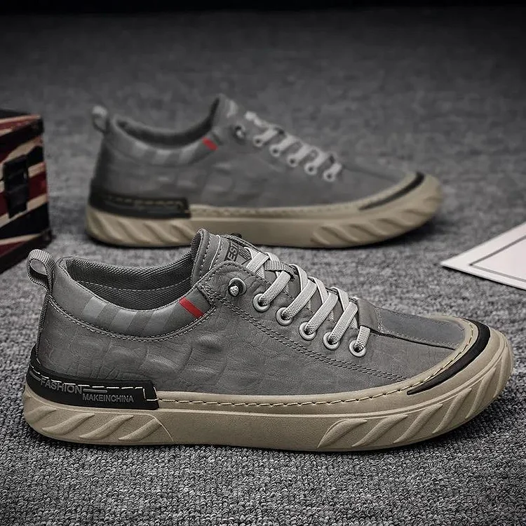 Canvas versatile breathable men's shoes