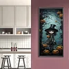 (30*70cm)Halloween Pumpkin Witch - Full Round Drill Diamond Painting