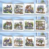 12Pcs Lavender DIY Diamond Painting Greeting Cards for Adult Holiday Gifts