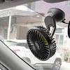 Car Fan Multi-Angle Rotatable Car Cooling Fan for Dashboard SUV RV Truck Sedan
