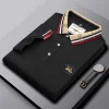 Men's Business Casual Lapel Short Sleeve POLO Shirt