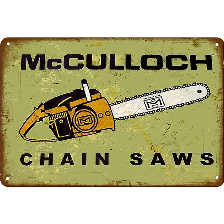 Chainsaw - Vintage Tin Signs/Wooden Signs - 8*12Inch/12*16Inch