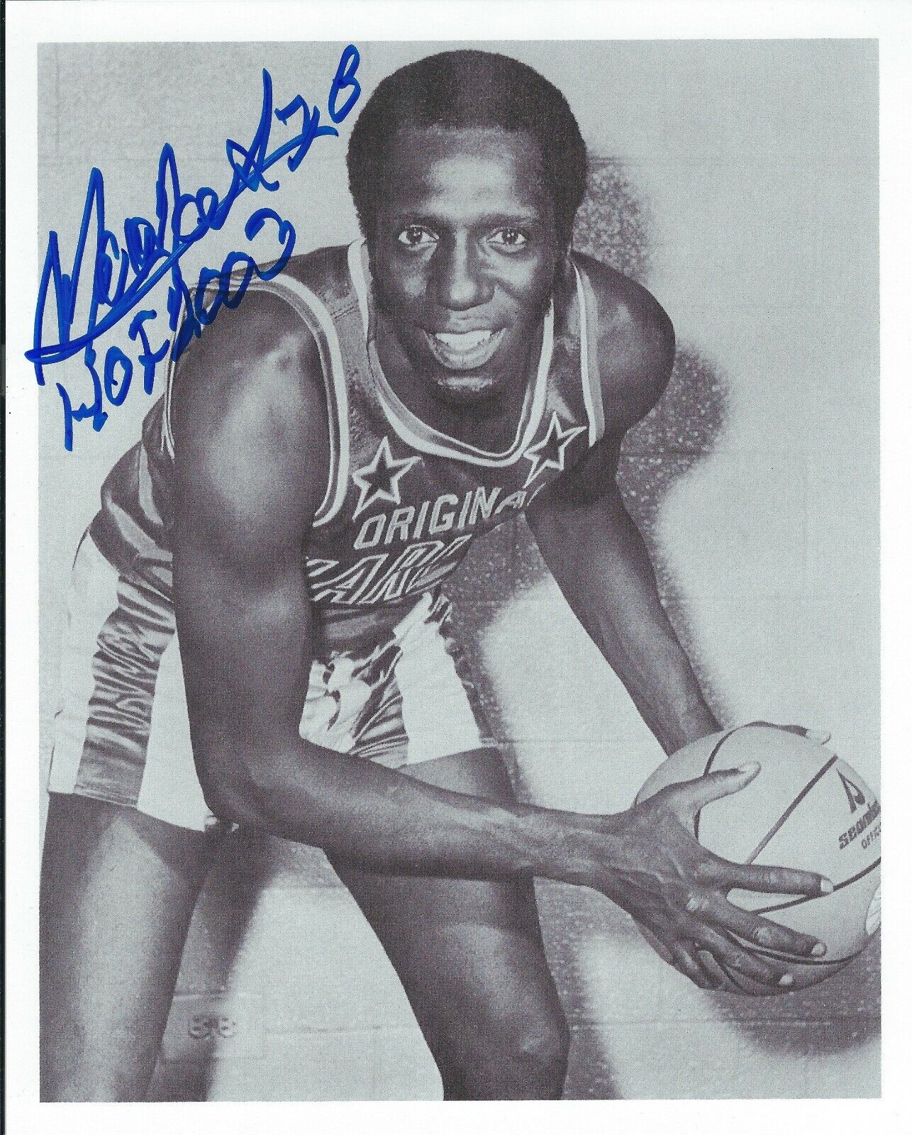 Autographed Meadowlark Lemon 8x10 Harlem Globetrotters Photo Poster painting w/COA