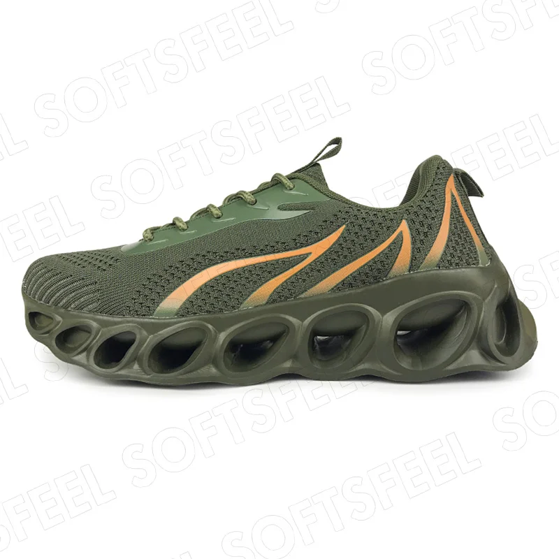 Softsfeel Relieve Foot Pain Perfect Walking Shoes - Army Green