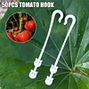50pcs Plant Grape Vines Support Clips Trellis Fruit Cherry Tomato Ear Hook