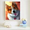 Cute Dog  | Full Round Diamond Painting Kits